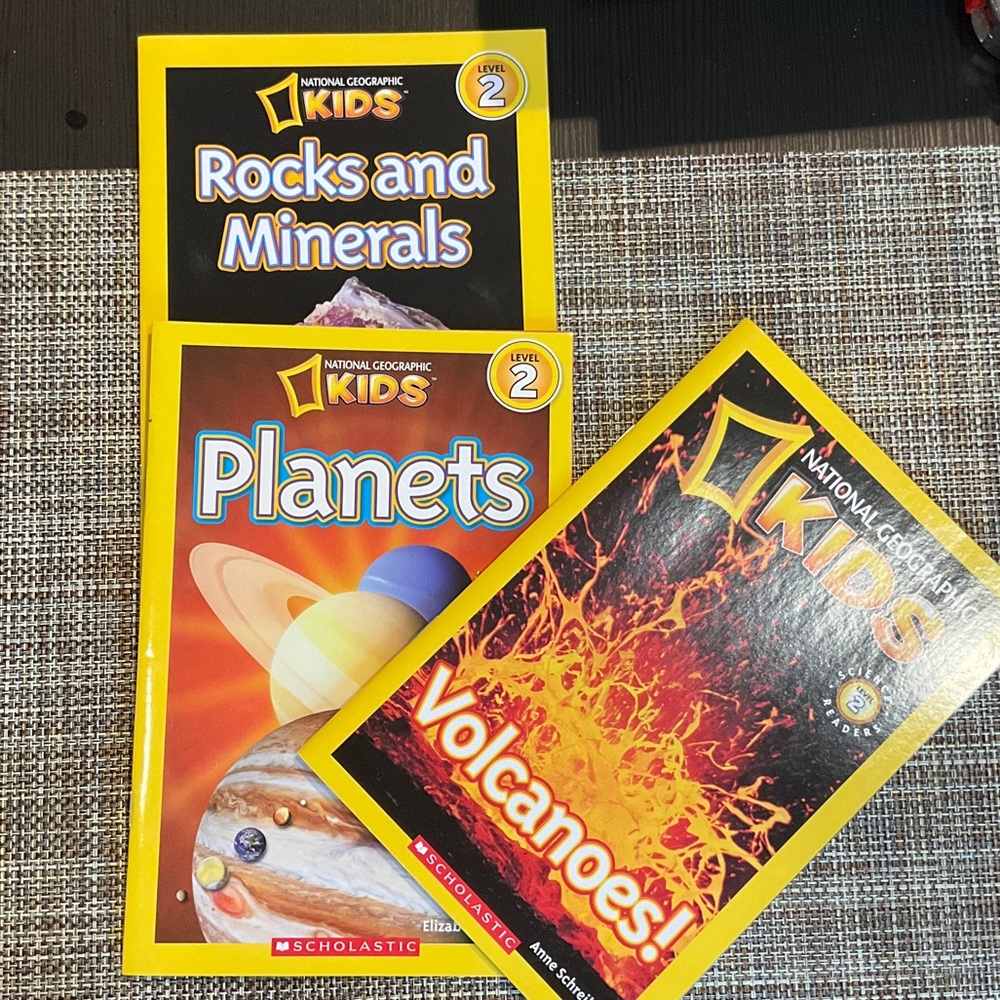 National Geographic Kids Learning Set - Yellow Covers